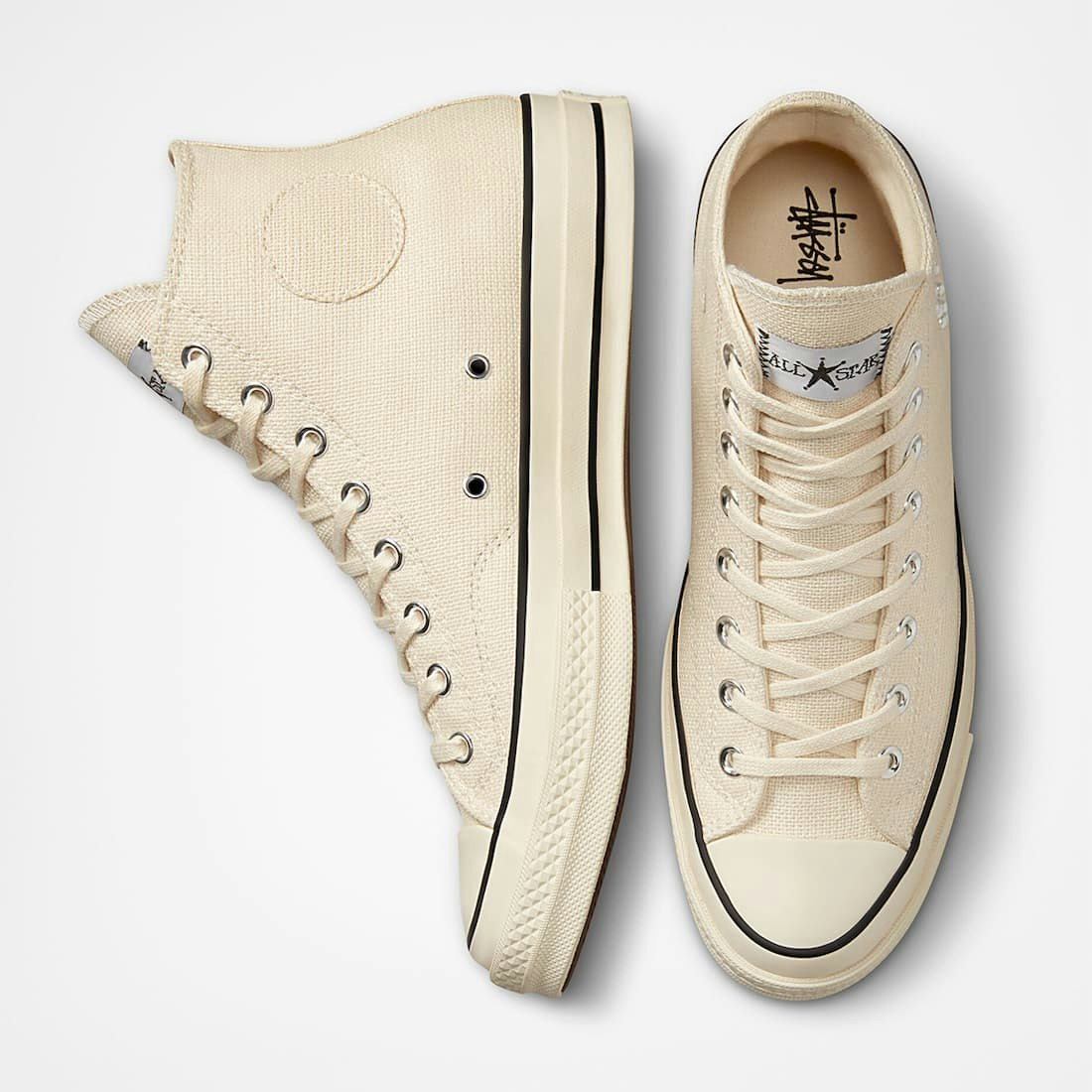 Stüssy x Converse Chuck 70 "Fossil" 