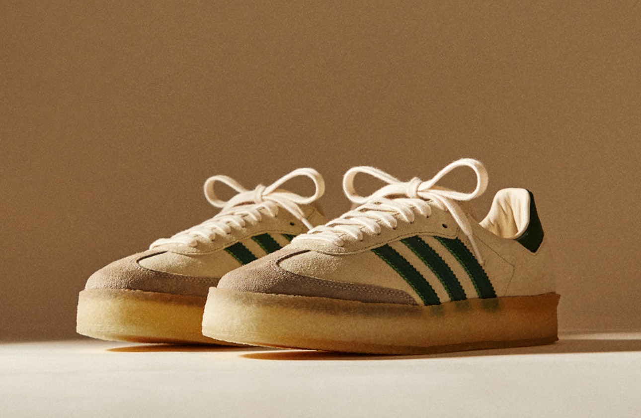 Ronnie Fieg x Clarks x adidas Samba Forest Green kaufen ID7297 HEAT MVMNT