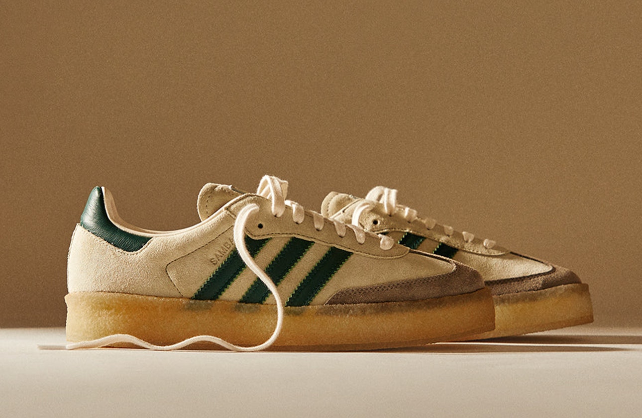 Ronnie Fieg x Clarks x adidas Samba "Forest Green"