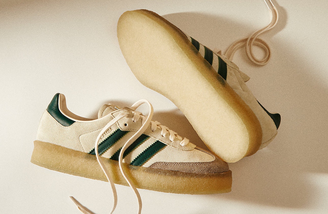 Ronnie Fieg x Clarks x adidas Samba "Forest Green"