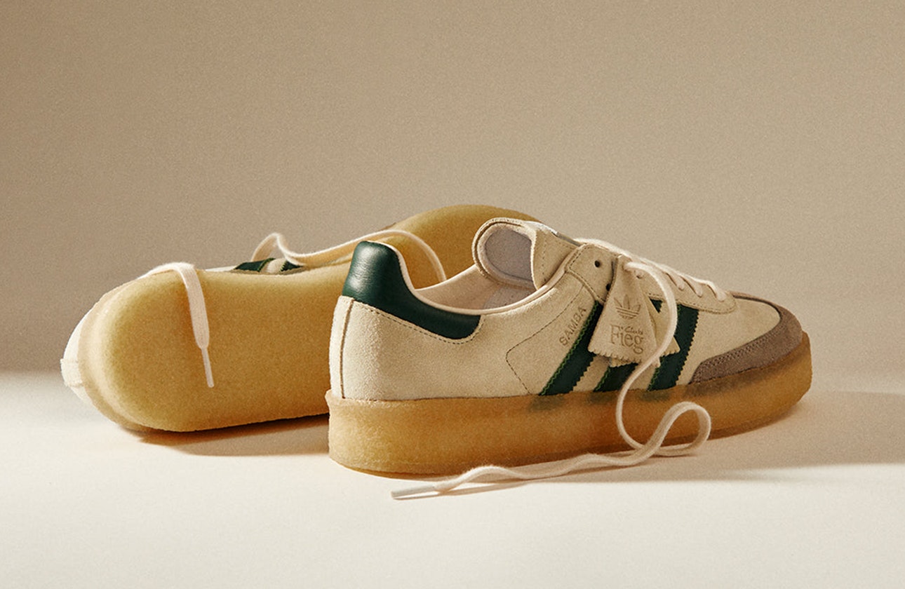 Ronnie Fieg x Clarks x adidas Samba "Forest Green"