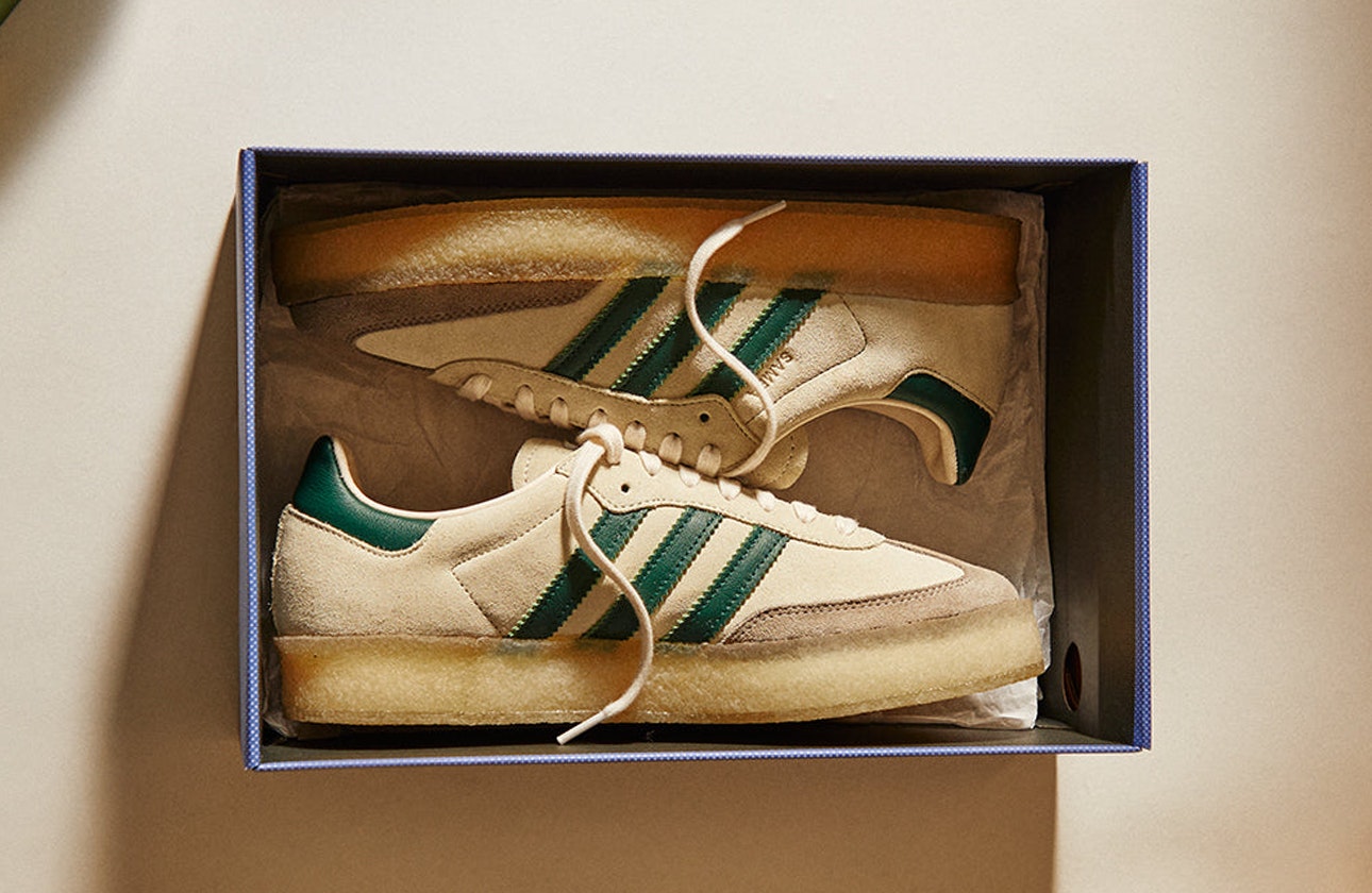 Ronnie Fieg x Clarks x adidas Samba "Forest Green"