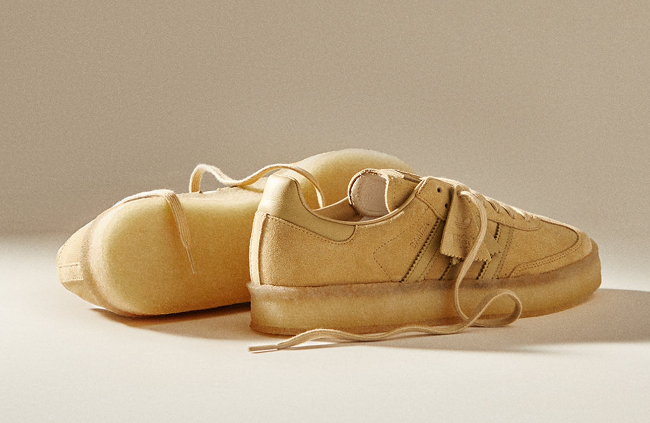 Ronnie Fieg x Clarks x adidas Samba "Savannah"