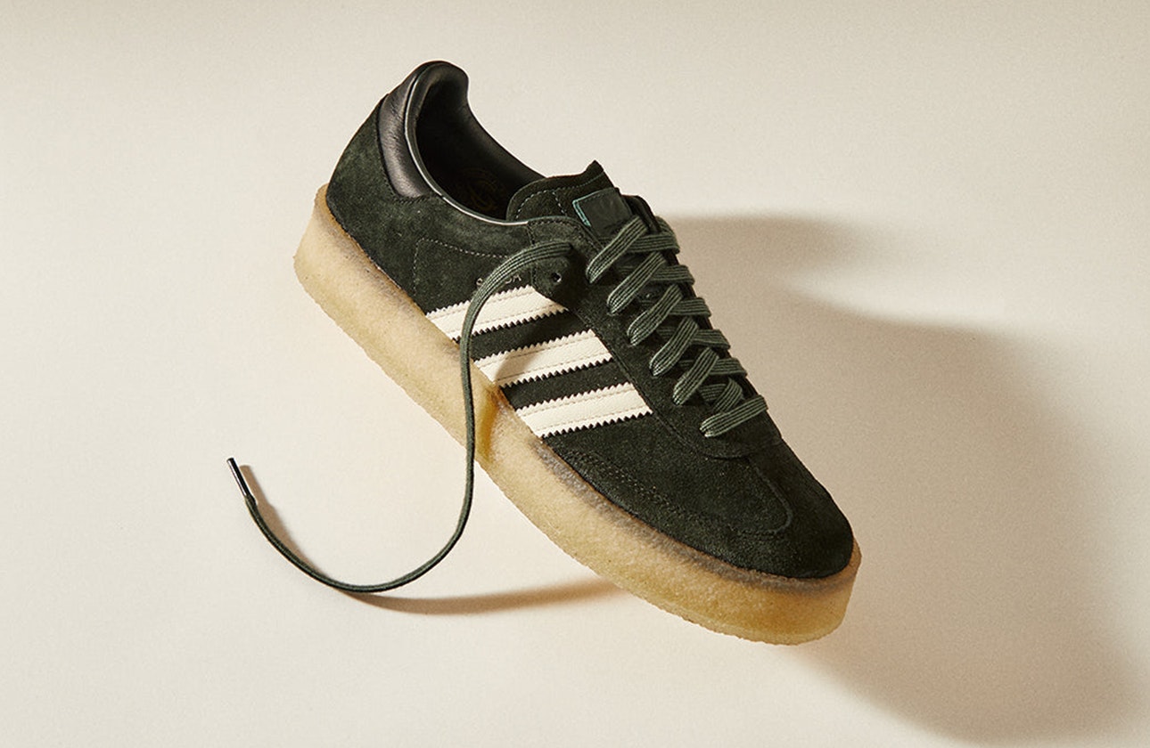 Ronnie Fieg x Clarks x adidas Samba Shadow Green kaufen ID7299 HEAT MVMNT