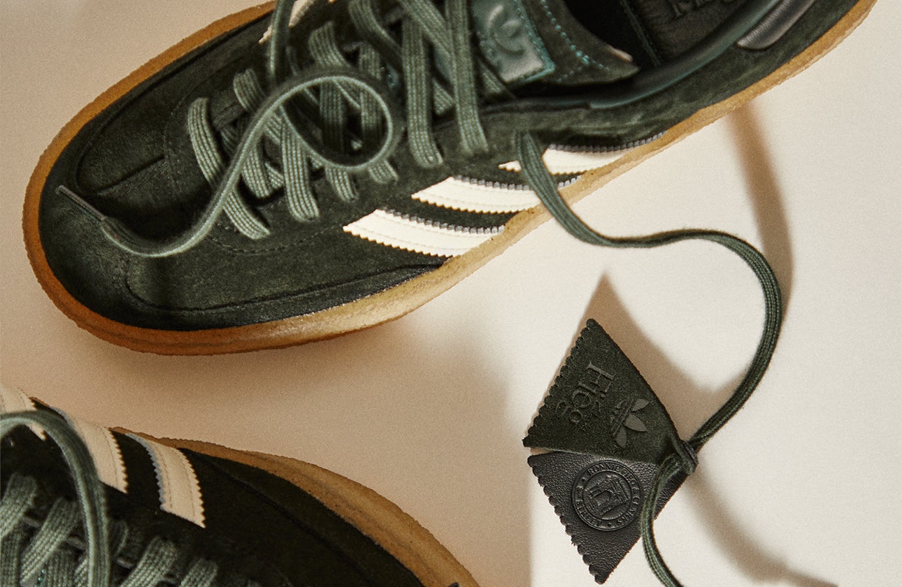 Ronnie Fieg x Clarks x adidas Samba "Shadow Green"