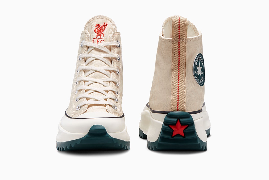 FC Liverpool x Converse Run Star Hike Platform "Oat Milk"