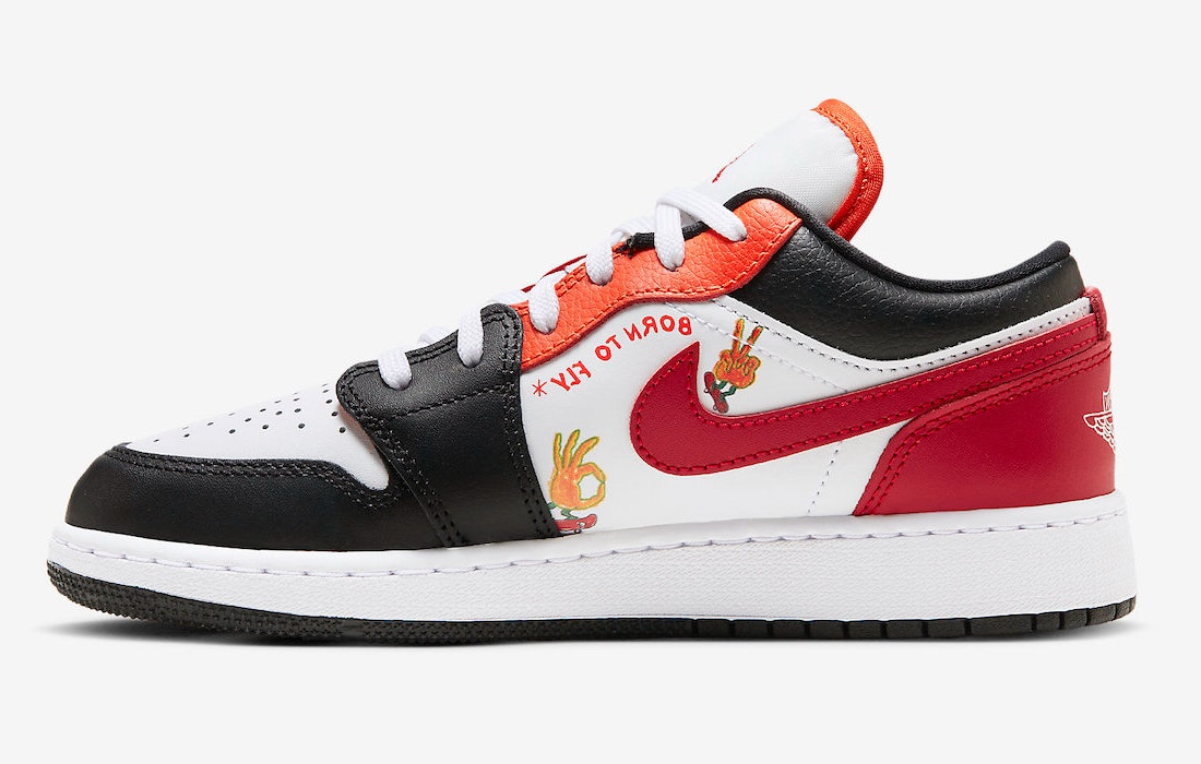 Air Jordan 1 Low "Flaming Swoosh"