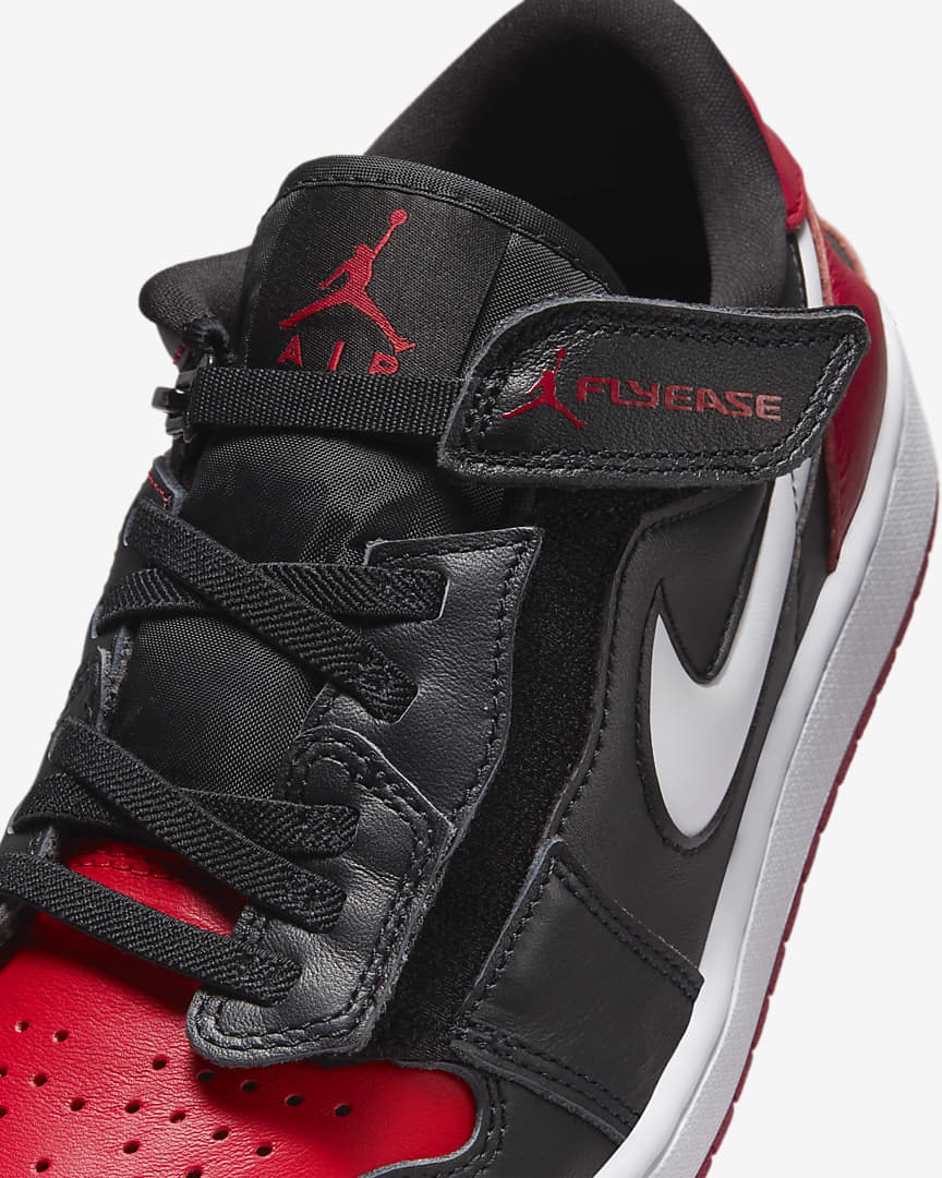 Air Jordan 1 Low FlyEase "Bred"