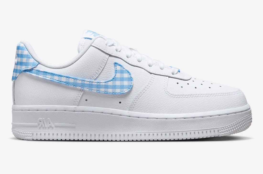 Nike Air Force 1 Low "Blue Gingham"