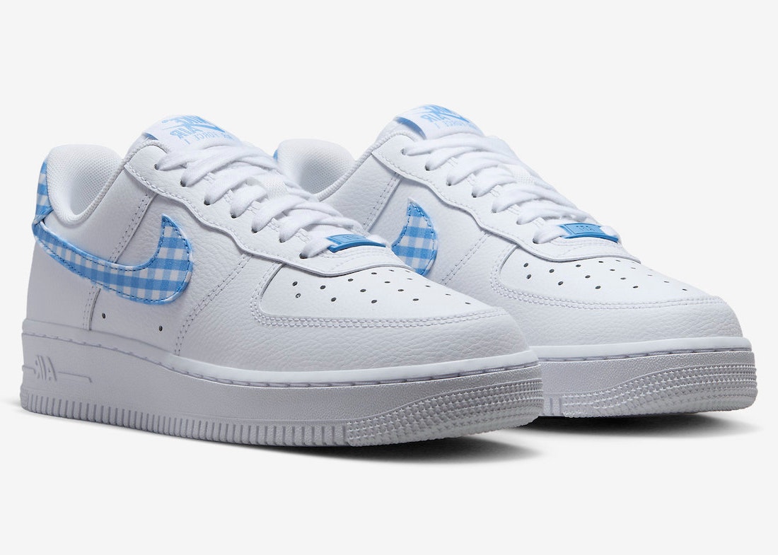 Nike Air Force 1 Low "Blue Gingham"