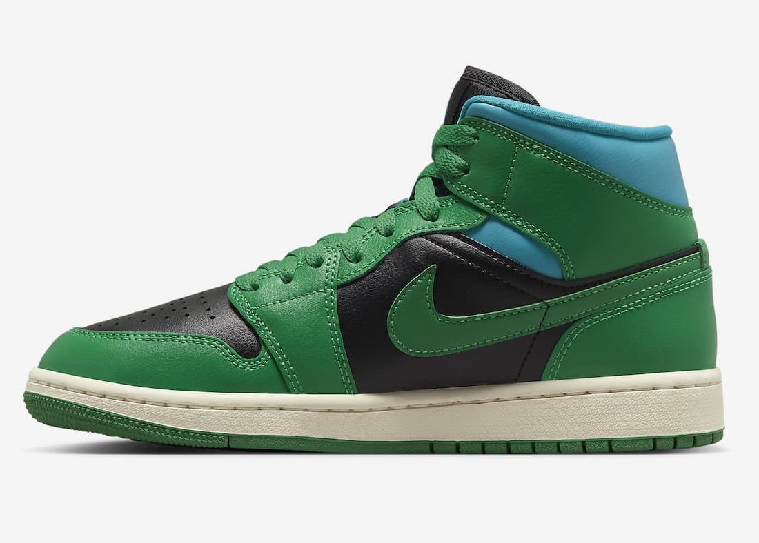 Air Jordan 1 Mid "Lucky Green"