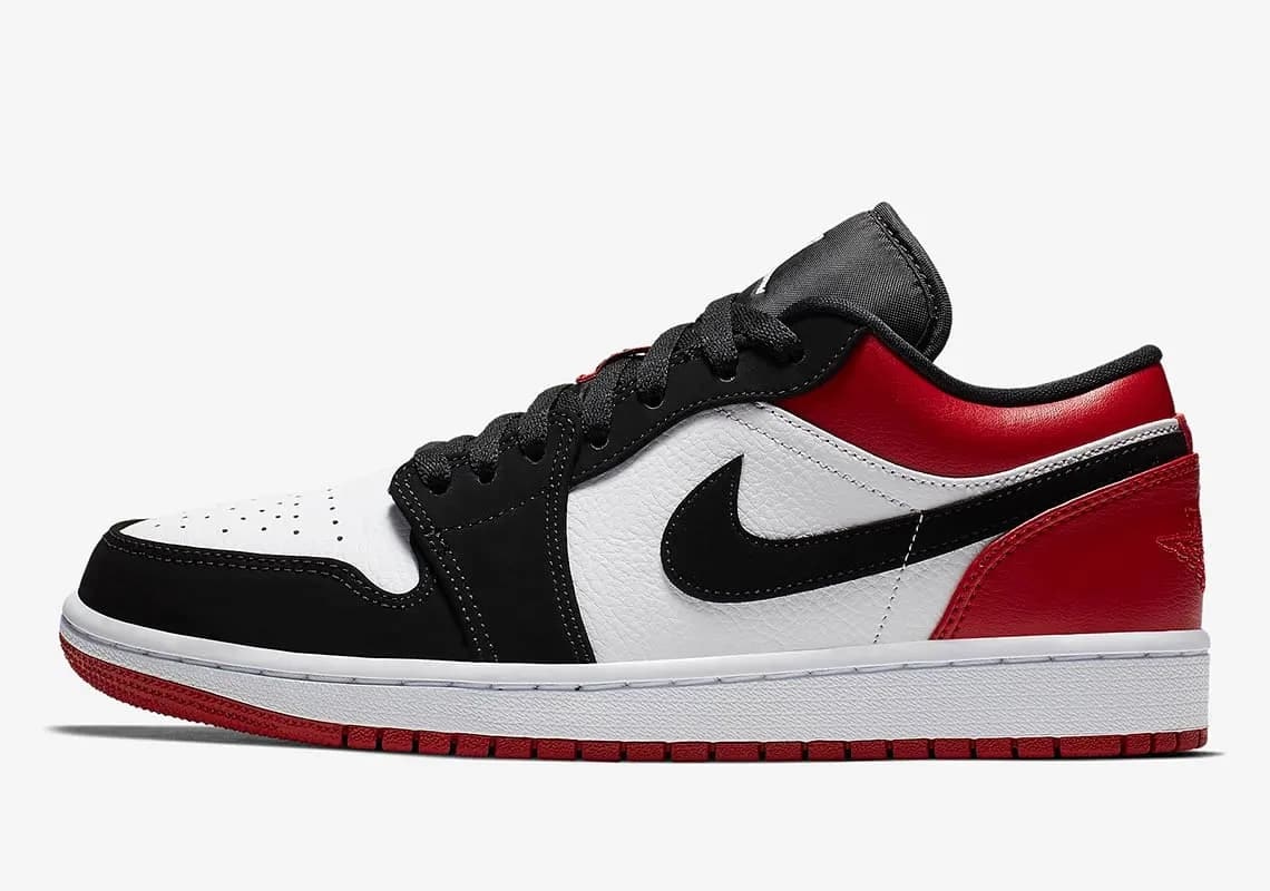 Air Jordan 1 Low OG "Black Toe" 