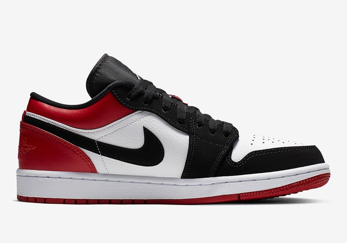 Air Jordan 1 Low OG "Black Toe" 