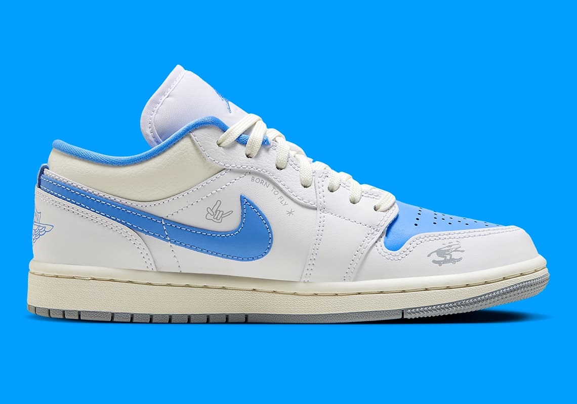 Air Jordan 1 Low "Born to Fly" University Blue