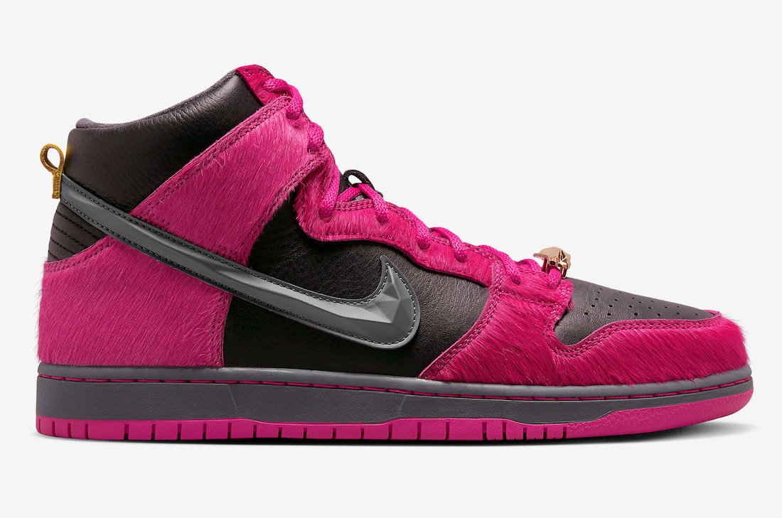 Run The Jewels x Nike SB Dunk High "Active Pink"