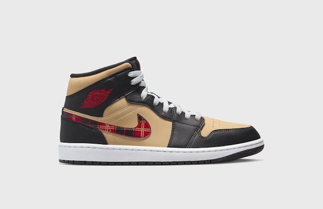 Air Jordan 1 Mid "Tartan Swoosh"