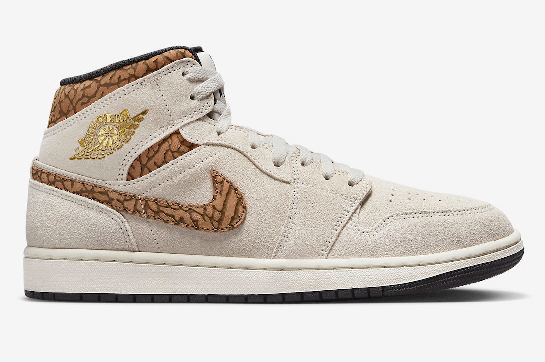 Air Jordan 1 Mid SE "Brown Elephant"