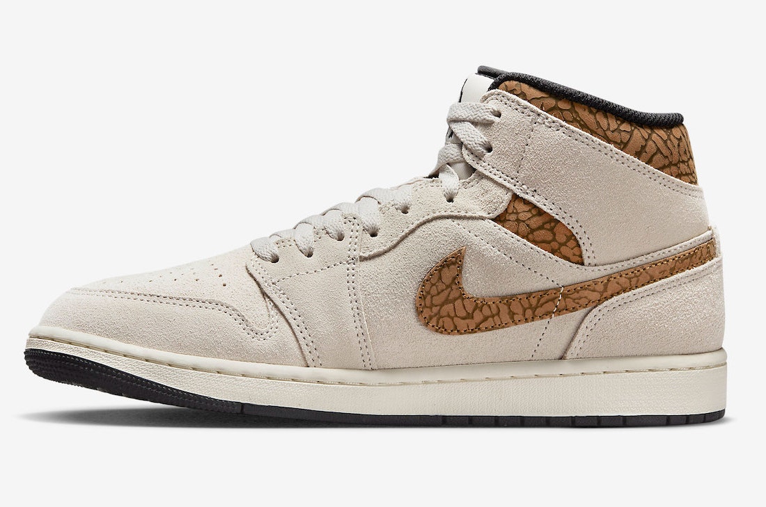 Air Jordan 1 Mid SE "Brown Elephant"