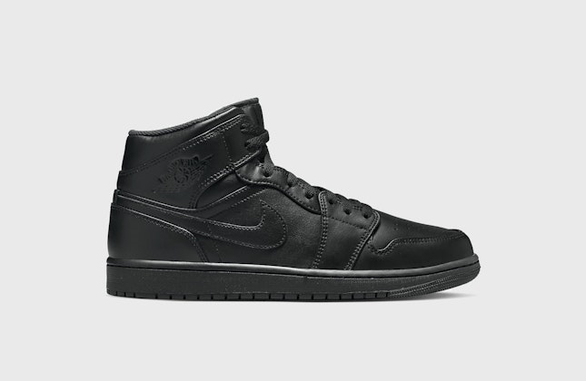Air Jordan 1 Mid "Triple Black" Air Jordan 1 Mid "Triple Black"