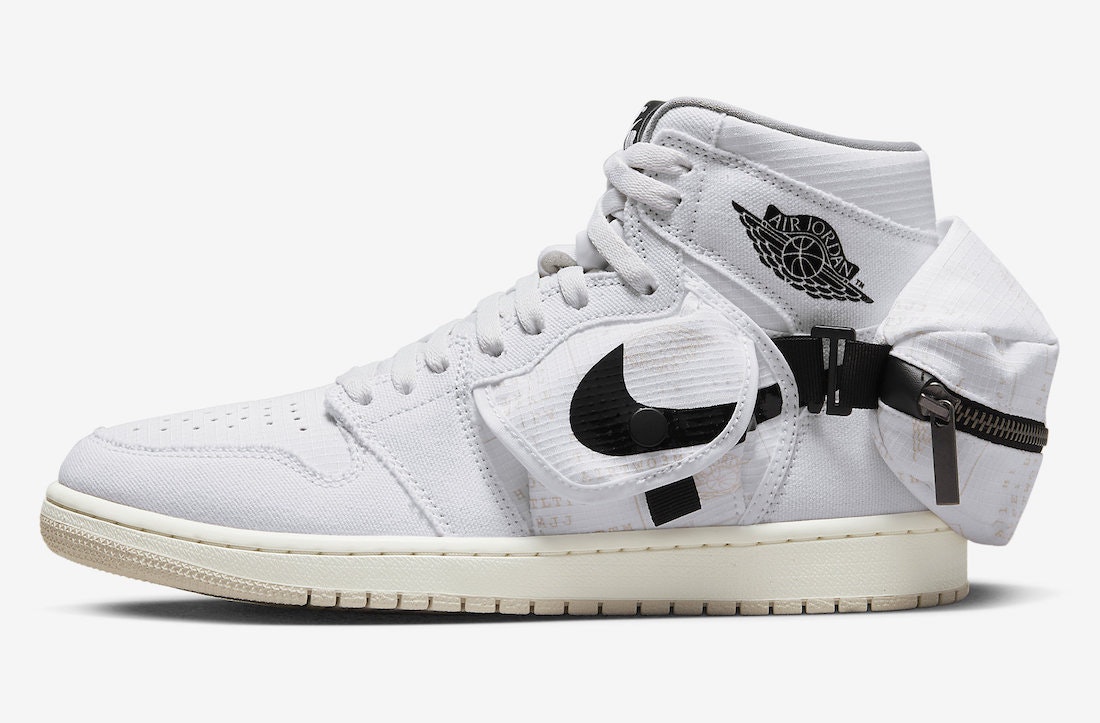 Air Jordan 1 High OG Stash "White&Black"