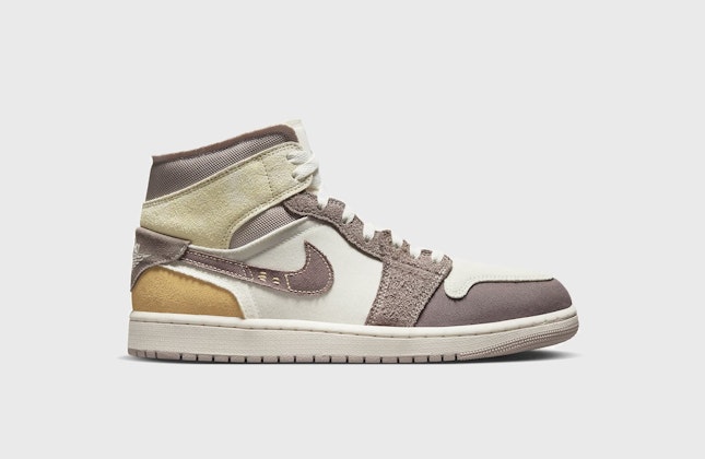 Air Jordan 1 Mid Craft "Inside Out" (Taupe Haze)