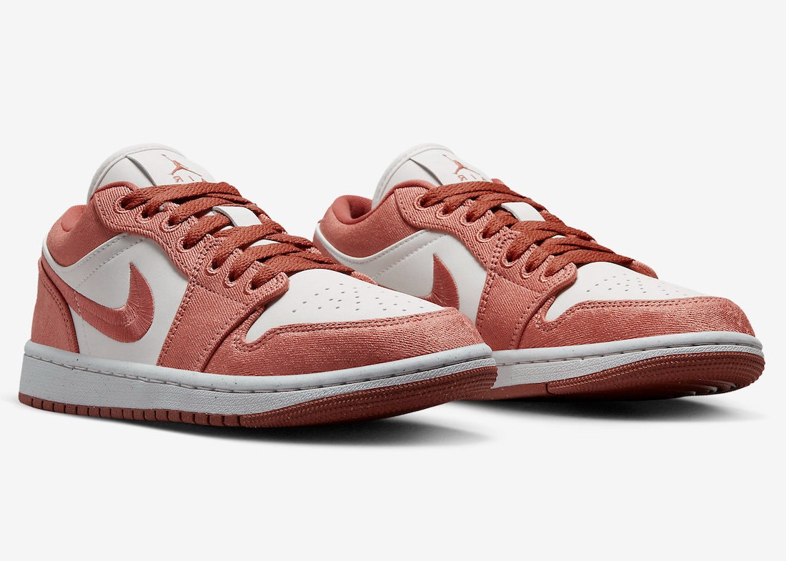 Air Jordan 1 Low SE "Peach Canvas"