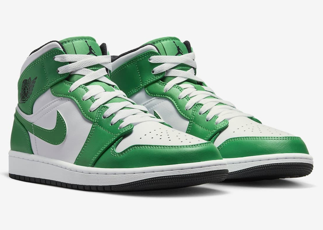 Air Jordan 1 Mid "Lucky Green"
