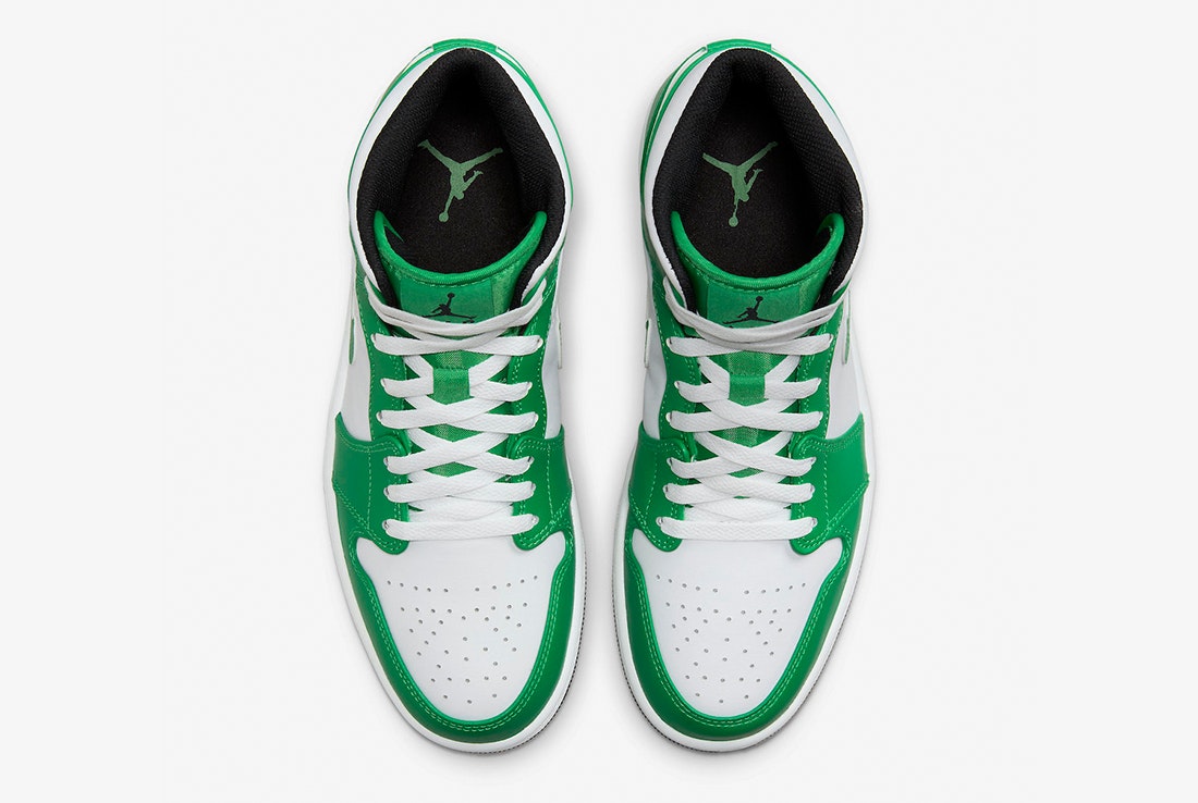 Air Jordan 1 Mid "Lucky Green"