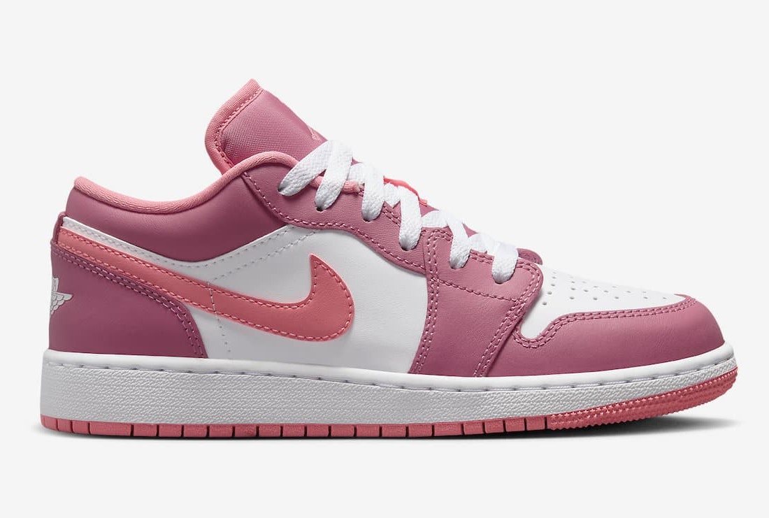 Air Jordan 1 Low GS "Desert Berry"