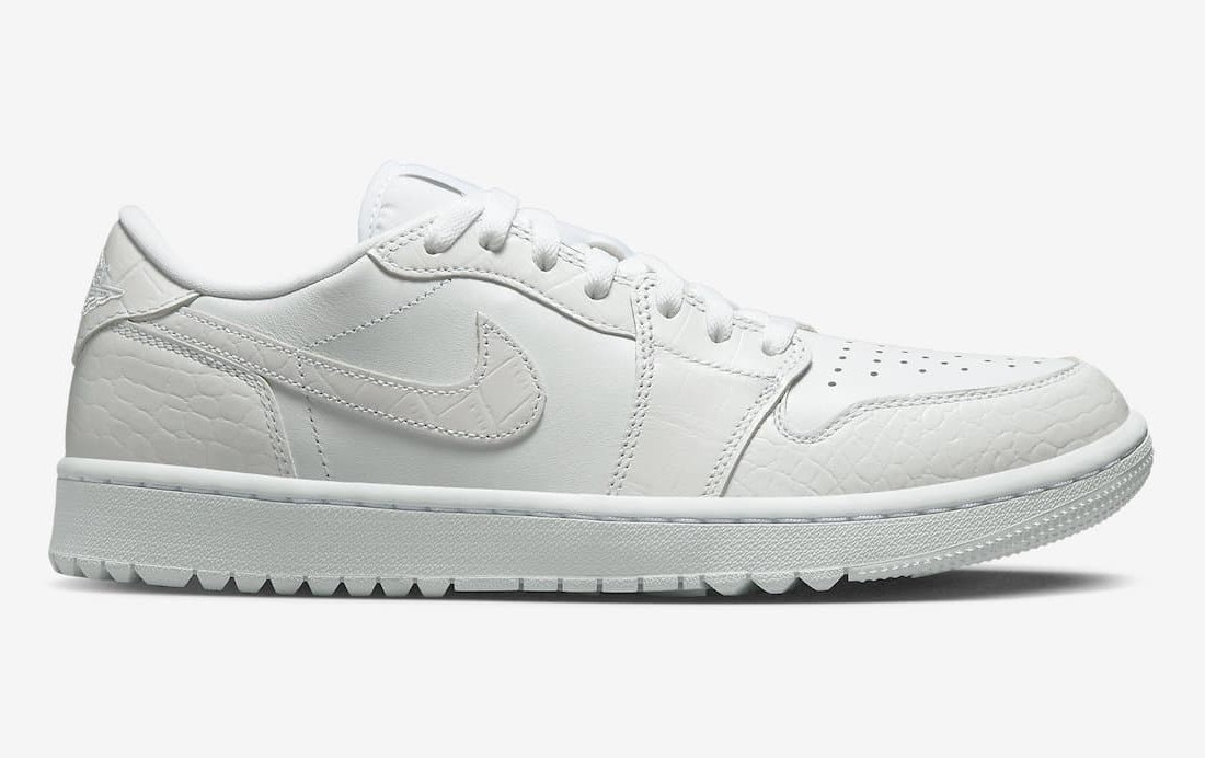 Air Jordan 1 Low Golf "White Croc"