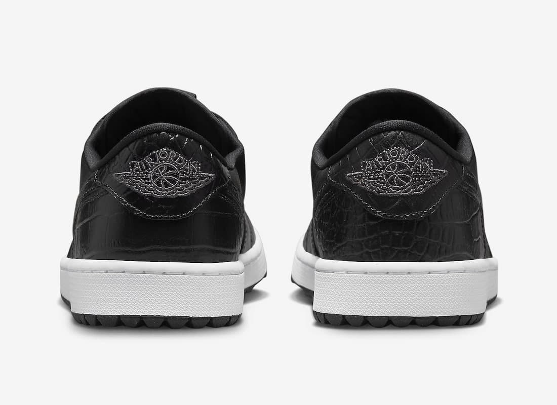 Air Jordan 1 Low Golf "Black Croc"