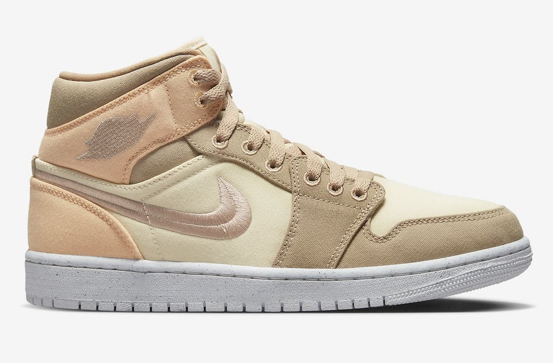 Air Jordan 1 Mid SE "Canvas Khaki"