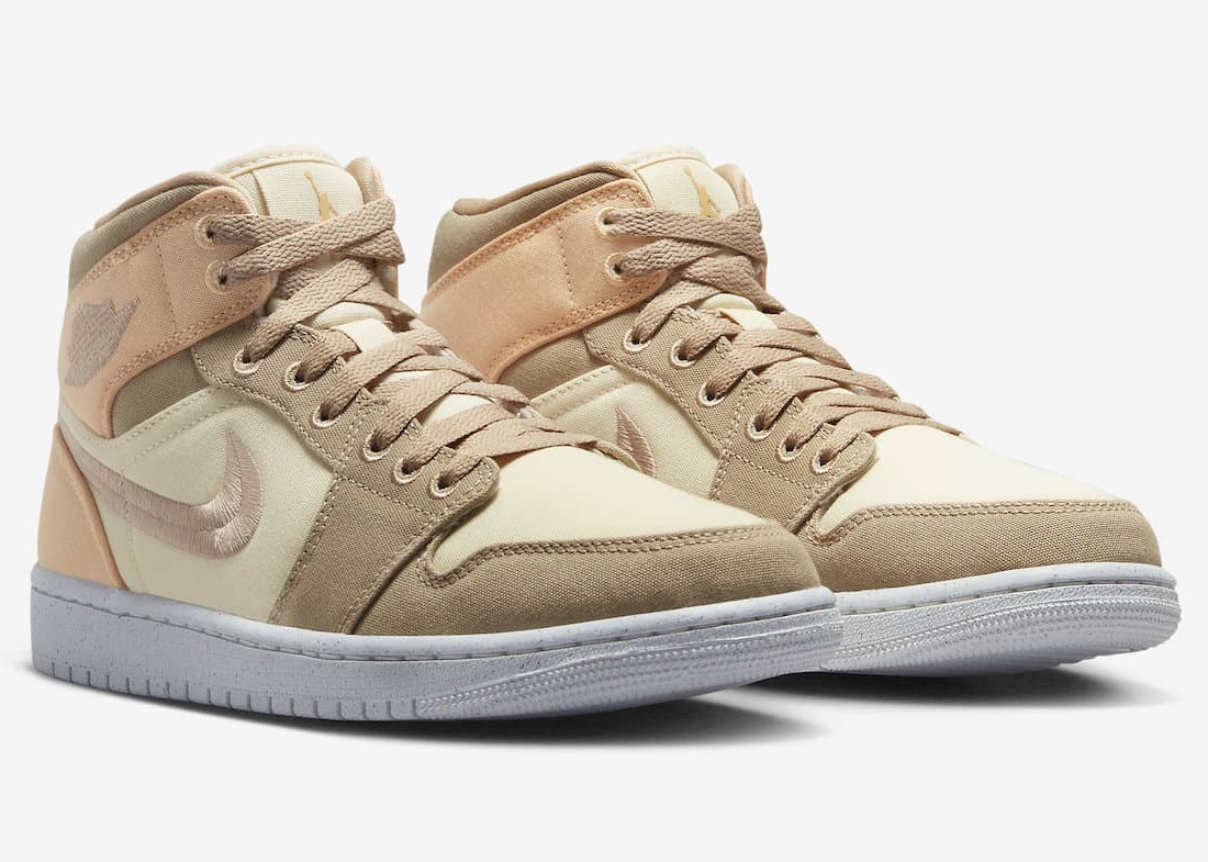 Air Jordan 1 Mid SE "Canvas Khaki"