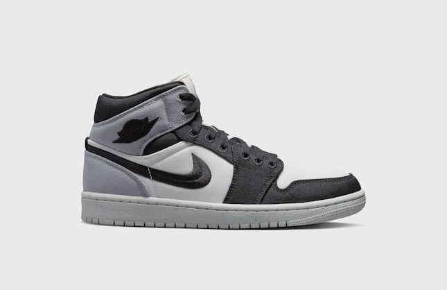Air Jordan 1 Mid SE "Grey Canvas"
