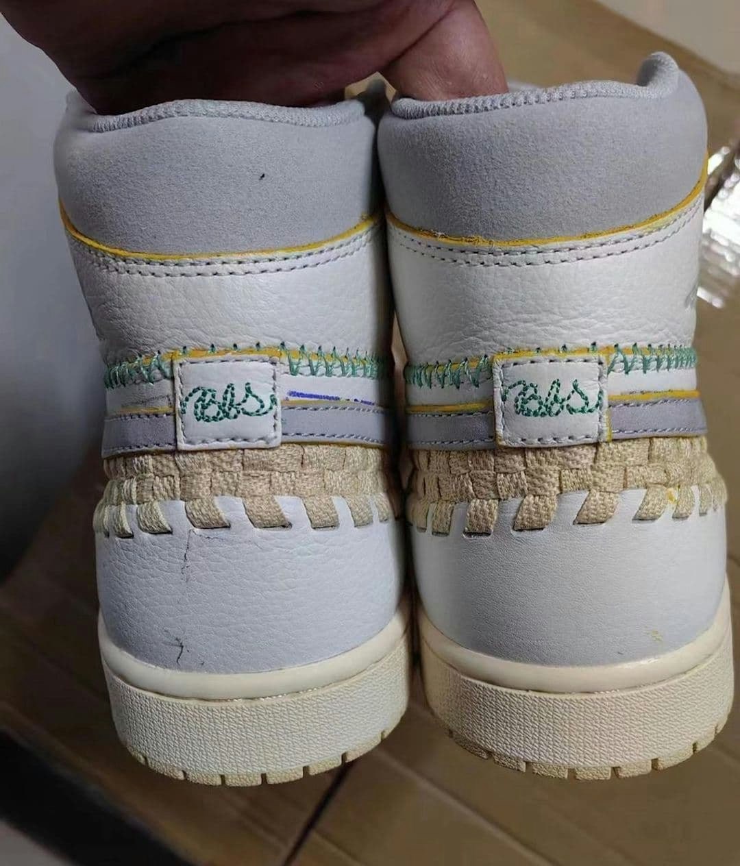 Union LAx Bephies Beauty Supply x Air Jordan 1 High OG "Woven"