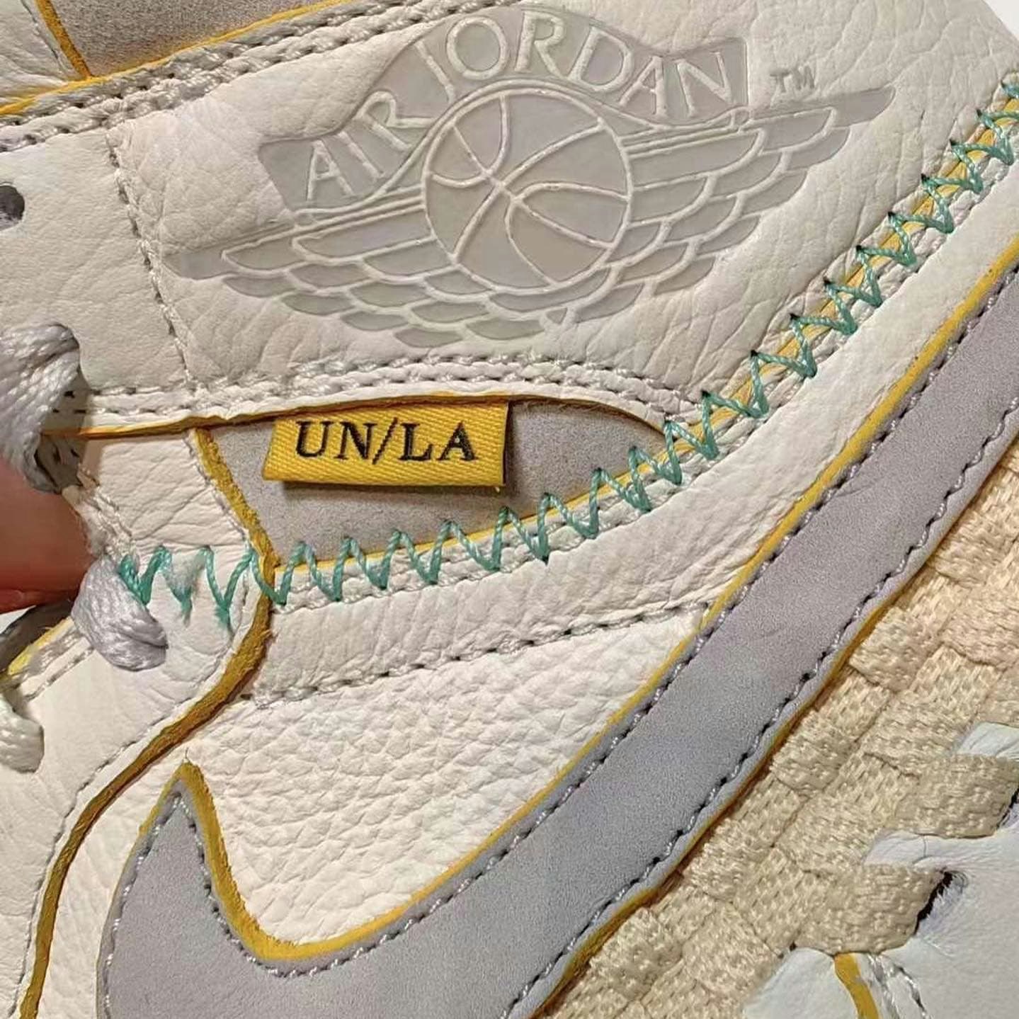 Union LAx Bephies Beauty Supply x Air Jordan 1 High OG "Woven"