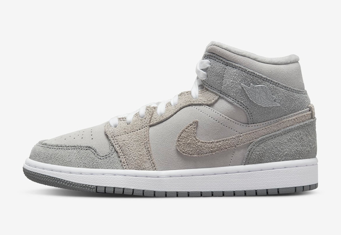 Air Jordan 1 Mid SE "College Grey"  