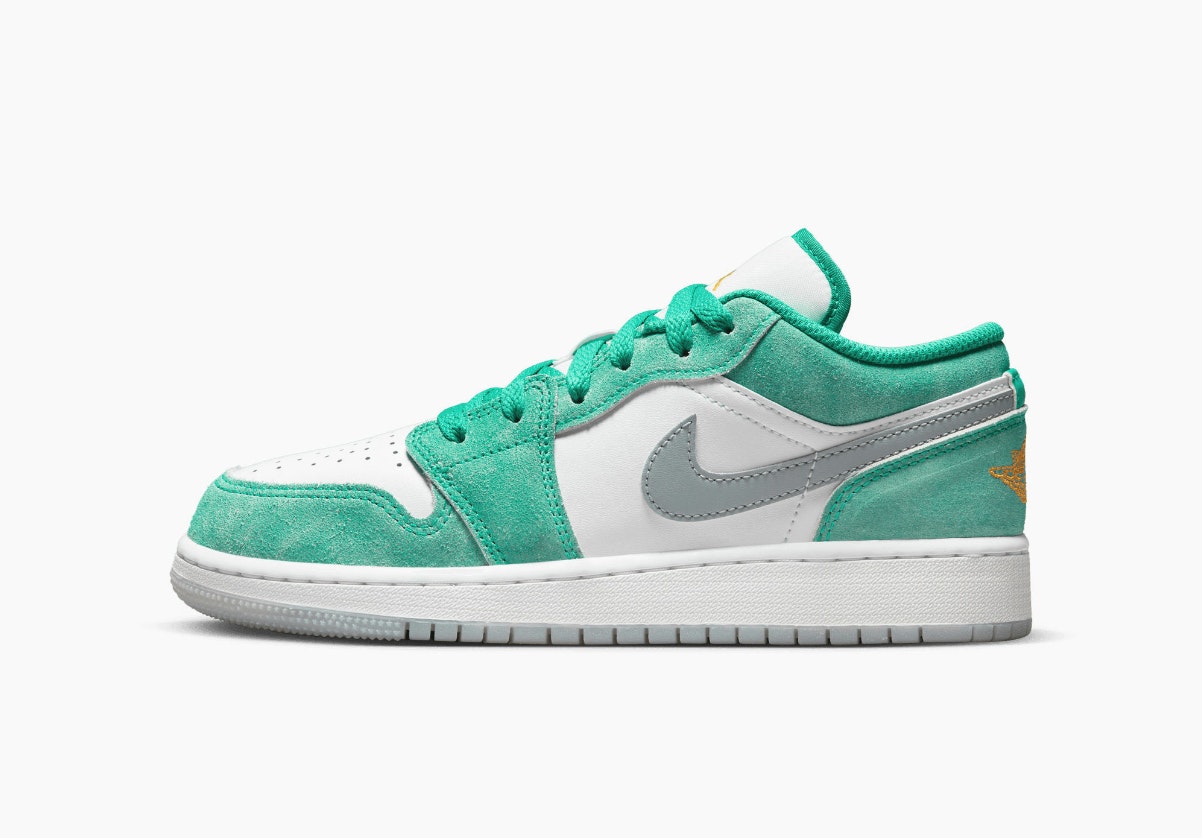 Air Jordan 1 Low GS "New Emerald"