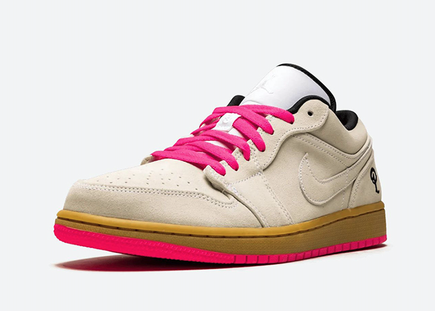 air jordan 1 low pink sole