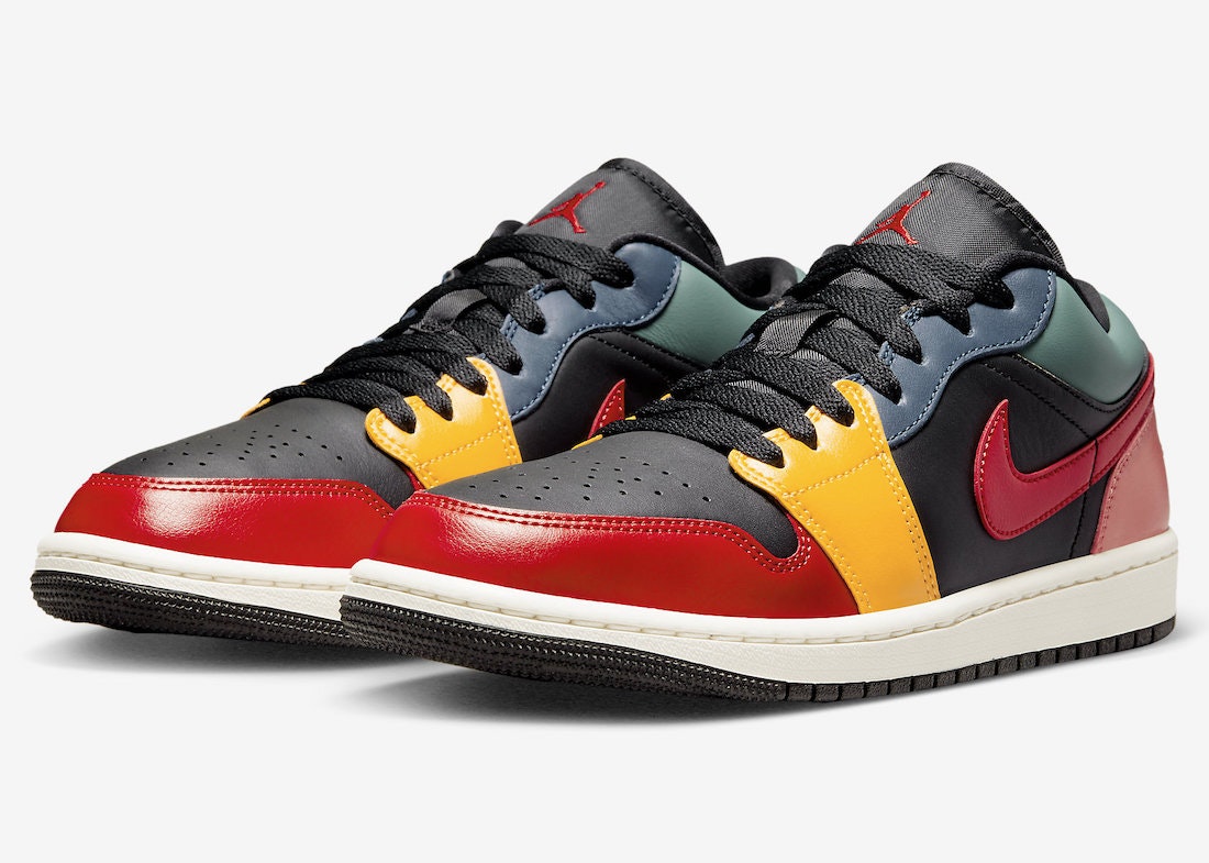 Air Jordan 1 Low SE "Black Multi"