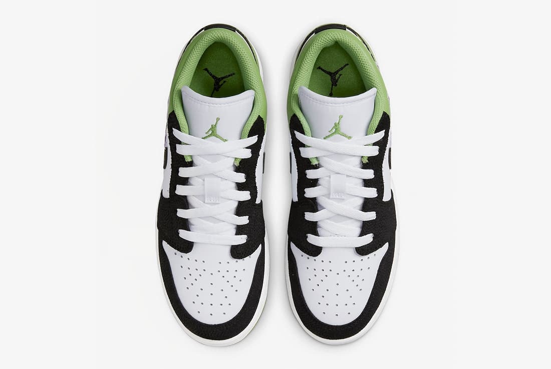Air Jordan 1 Low GS "Green Lavender Mist"