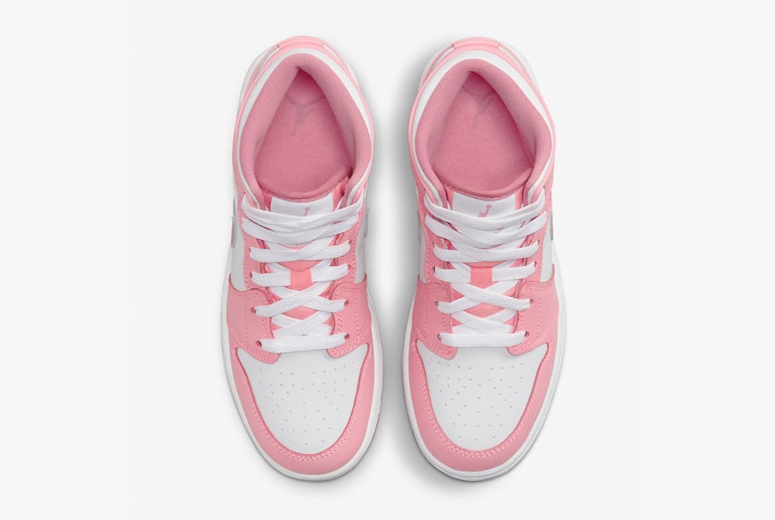 Air Jordan 1 Mid GS "Coral Chalk"