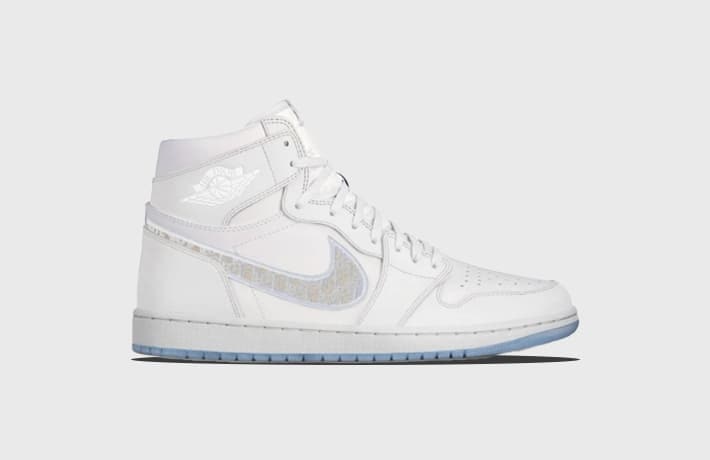 Dior x Air Jordan 1 High "Triple White"