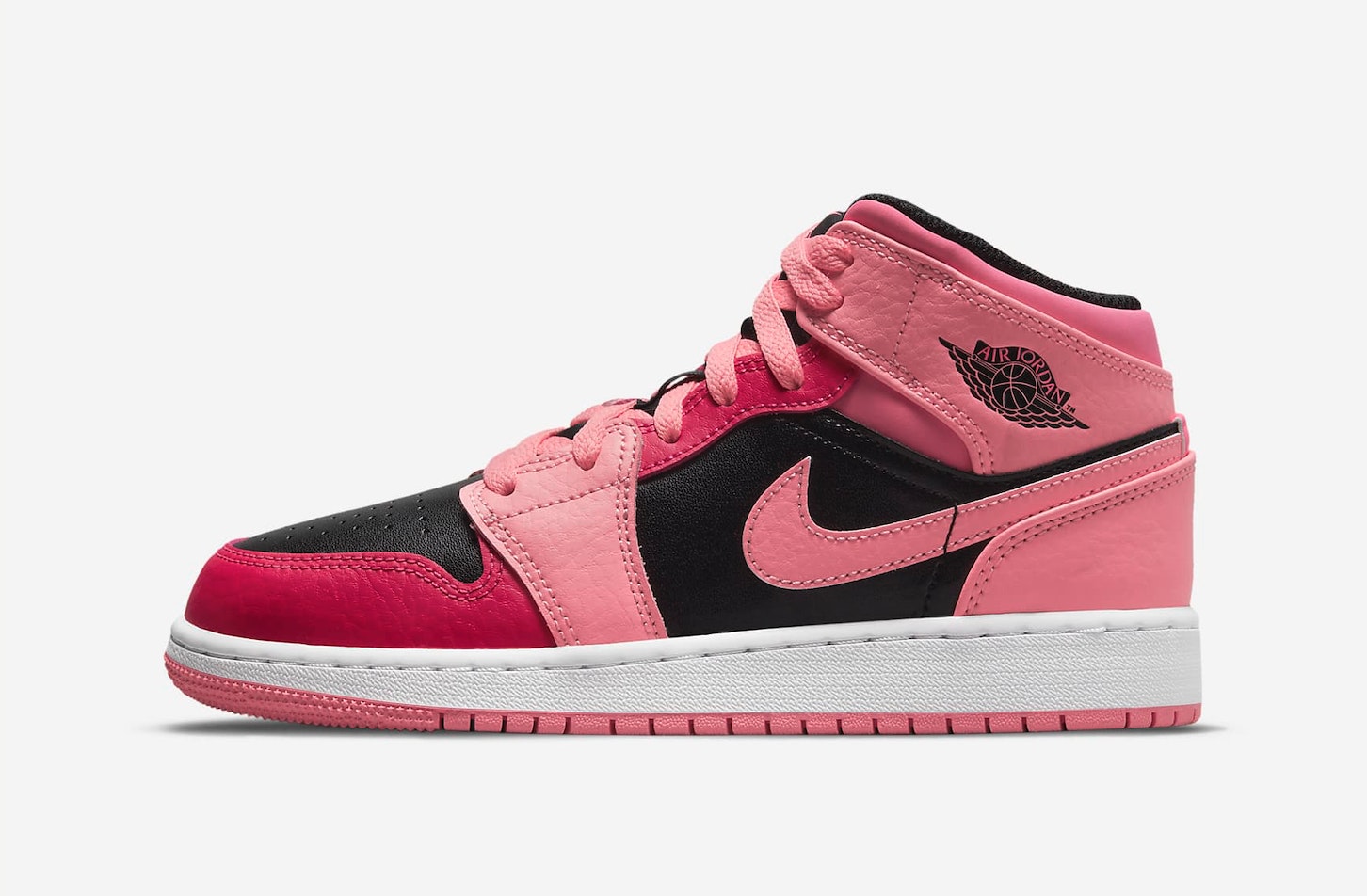 Air Jordan 1 Mid GS "Rush Pink"