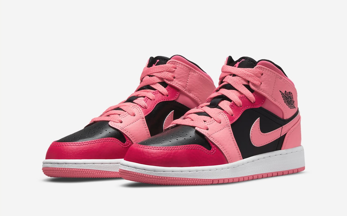 Air Jordan 1 Mid GS "Rush Pink"