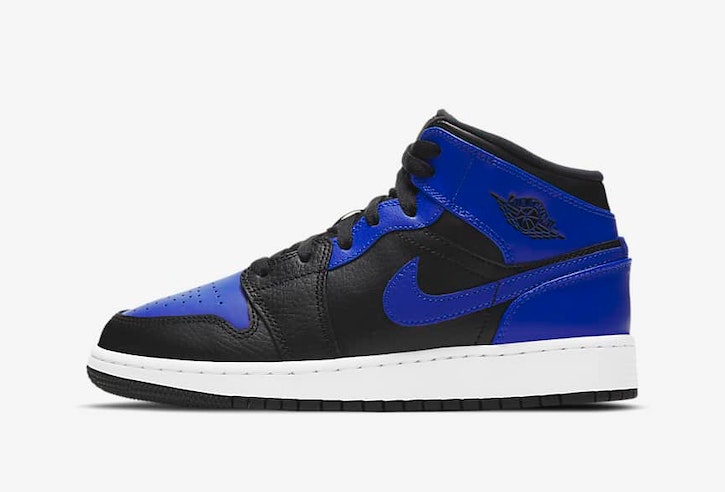 Air Jordan 1 Mid GS "Hyper Royal"