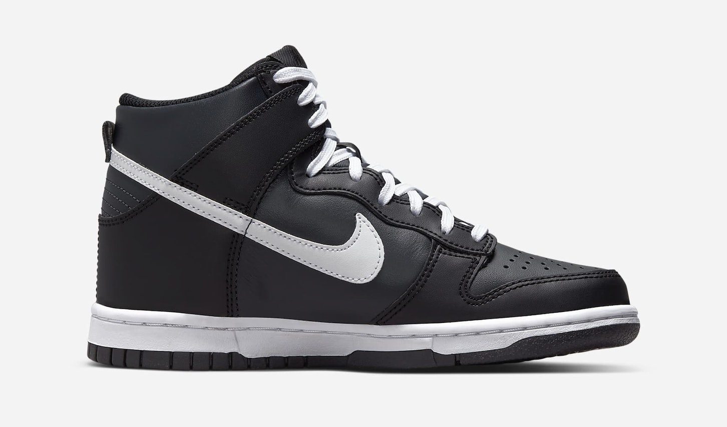 Nike Dunk High GS "Black/White"