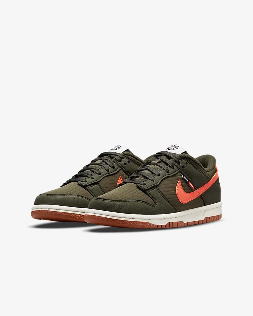 Nike Dunk Low GS “Toasty” (Olive) 