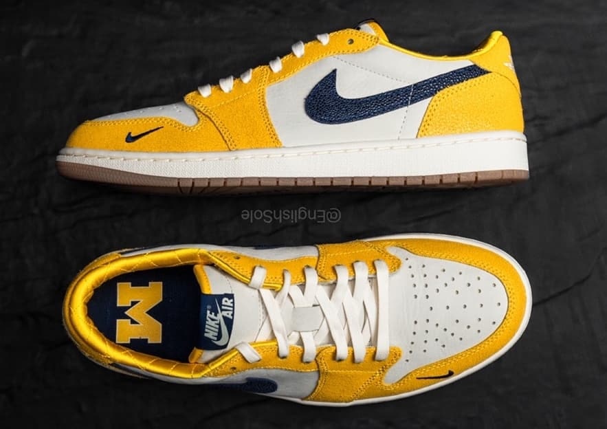 Air Jordan 1 Low OG "Michigan" PE