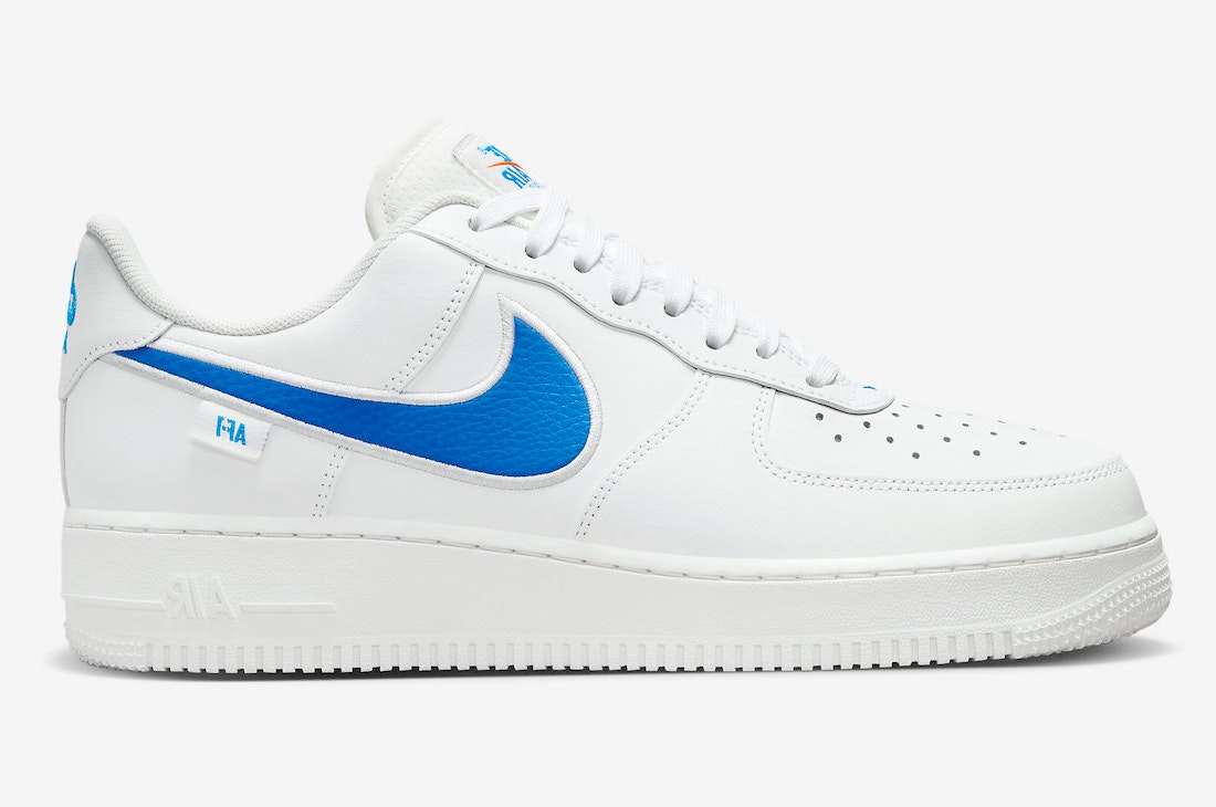 Nike Air Force 1 Low Blue Swoosh kaufen FN7804 100 HEAT MVMNT
